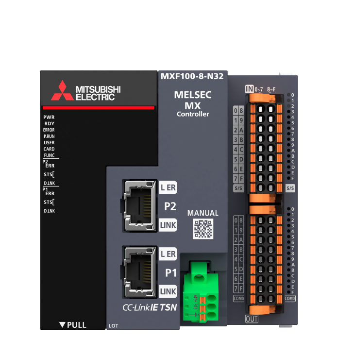 三菱电机 MELSEC MX-F 控制器 MXF100-8-N32 官方产品图